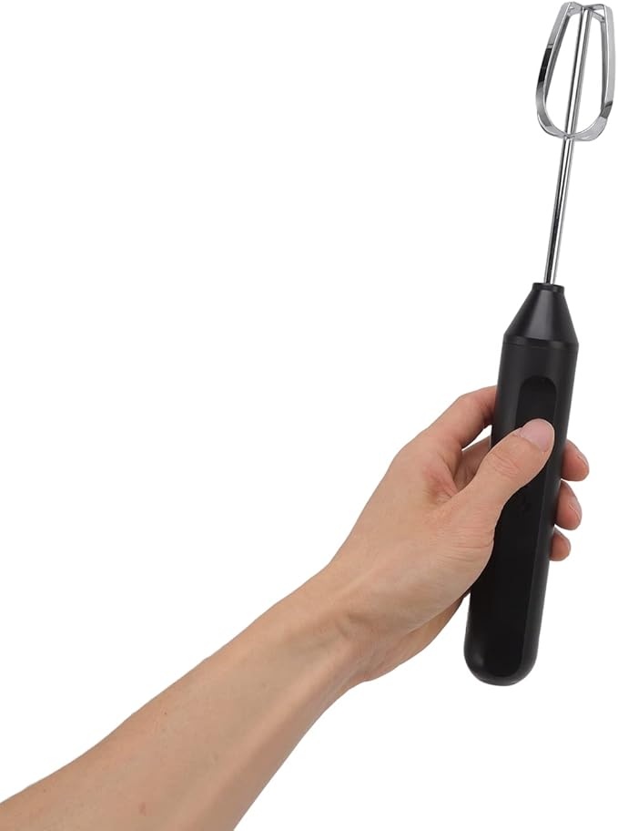 Electric Hand Blender3 in 1 Immersion Blender Handheld Beater Electric Milk Frother Coffee Blender Milkshake Blender Foamer Kitchen Tools(Black)
