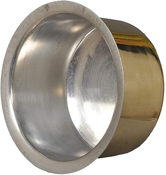 SEJAL SPECIAL Brass Tope (2 Liters) Golden Handi Rice Pot (Free wooden karchi) by Sejal Ayurveda