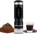 Portable Espresso Maker for Travel and Camping: Mini Battery Operated Coffee Machine for On-the-Go Brewing