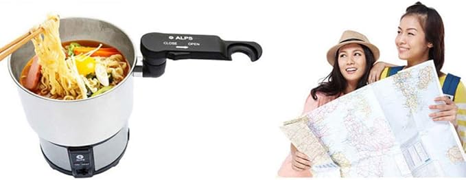 ALPS Traveling Camping Multi Purpose Electric Cooker TC-350A Ramen Port 1.3 Liter TC350A 110~220V