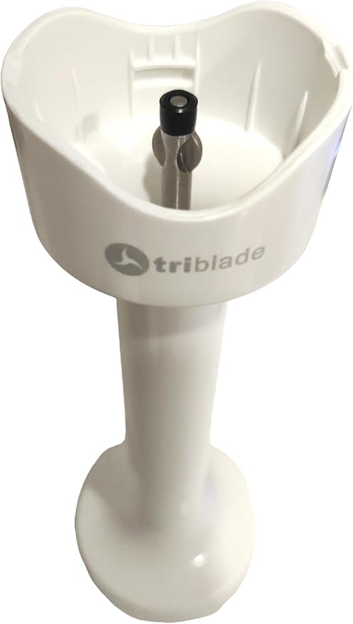 White Plastic Wand Blade With Guard Compatible with Kenwood Hand Blender Handblender