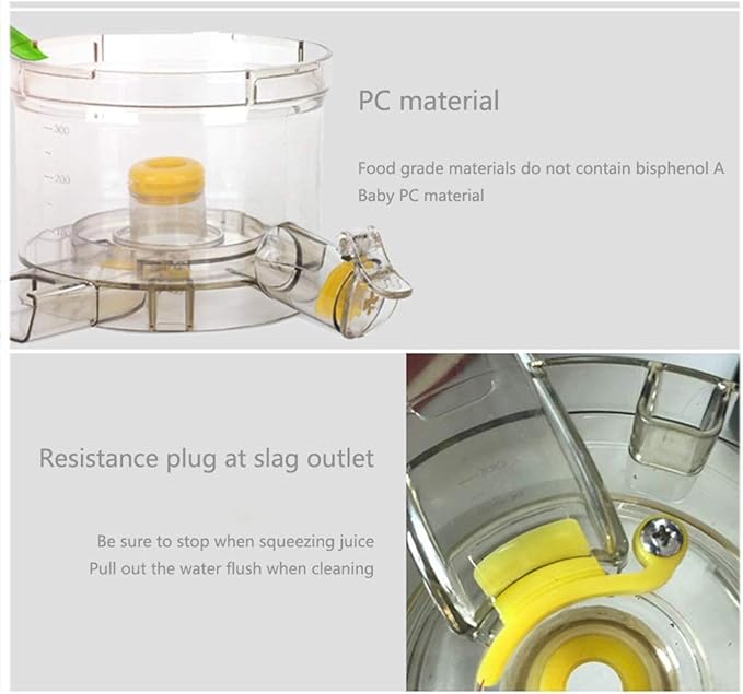Multifunctional electric juicer Juicer machines Juicer Slow Juicer Extractor Anti-drip Mouth (A 10)