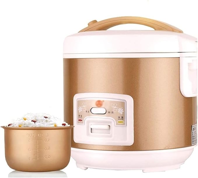 Household Electric Rice Cooker Household Multifunctional Non-Stick Rice Cooker Warm Function One-Key Cooking For 1-7 People(2L)