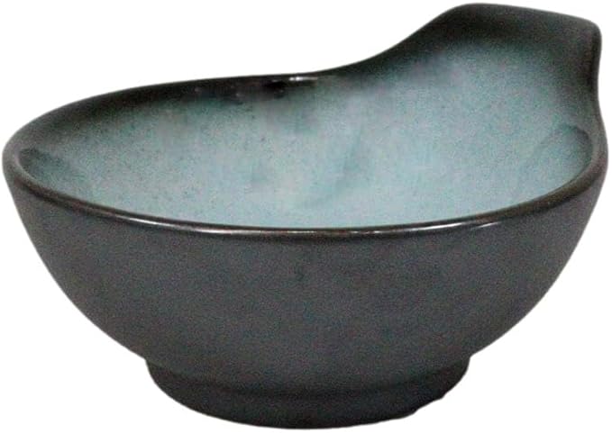 Ebros Gift Blue Sky Stars Artistic Seikai Porcelain Series Dinnerware Serveware Kitchenware Set Asian Japanese Dining Restaurant Supply (Pack Of 5 Small Ponzu Sauce Miso Soup Bowls With Handle 5oz)