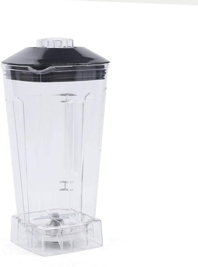 Smoothie Blender Heavy Duty Household Grade Blender Variable Speed Control Large Countertop Blender 6 Blades Ice Crusher for Milk-shakes Green Smoothies Dry GrindHot Soup Ice Cream Juice (Black