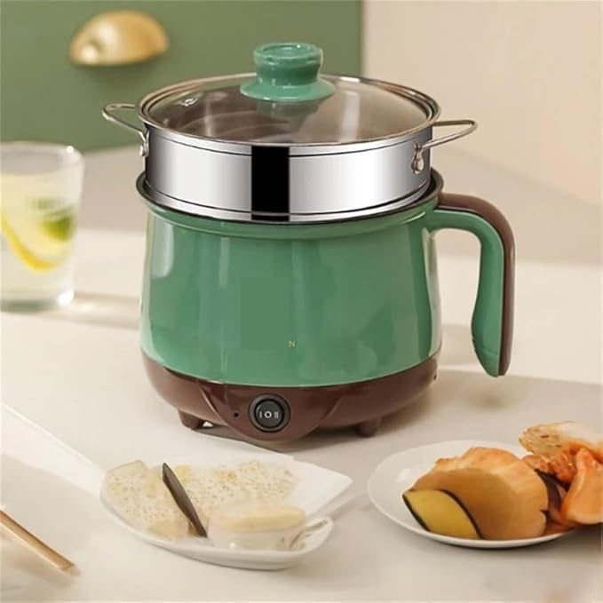 Mini Electric Multi Cookers Single/Double Layer Pot 1-2 People Household Non-stick Pan Hot Pot Rice Cooker Cooking Appliances