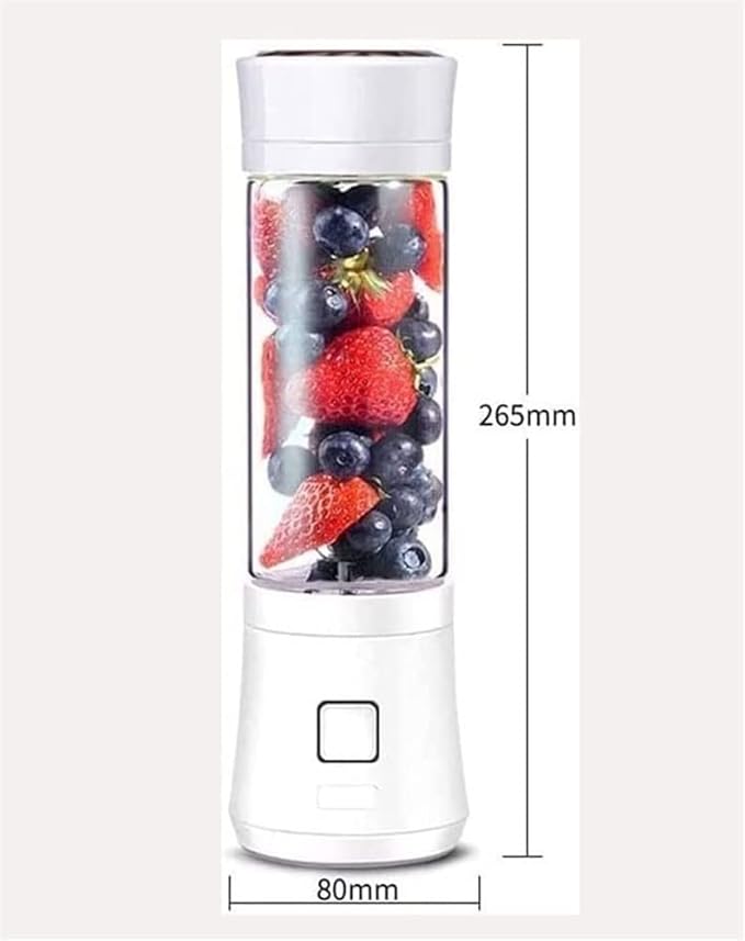 Portable Blender - Personal Blender Mini Blender with USB Rechargeable 6 Blades Handheld Blender for Sports Travel Gym Kitchen (Color : Pink)
