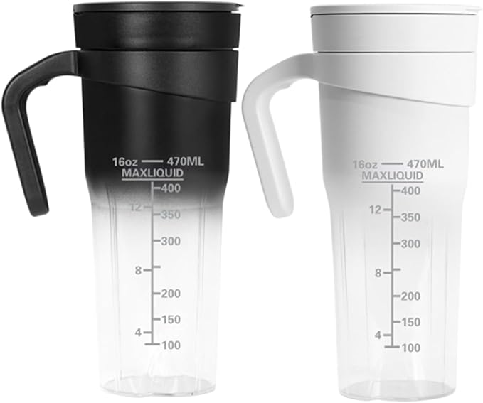 Portable Blender For Shakes 16oz Rechargeable With 6 Sharpness Multifunctional Cup Rechargeable Blender