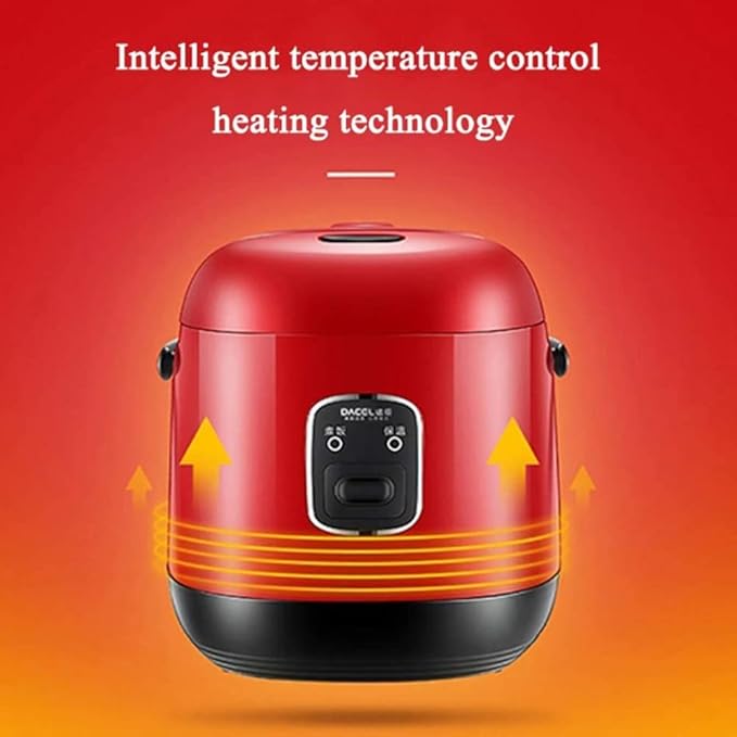 Rice Cookers Mini Household Smart Rice Cooker With Aluminumalloy Non-Stick Liner For 1 People (1.2L)