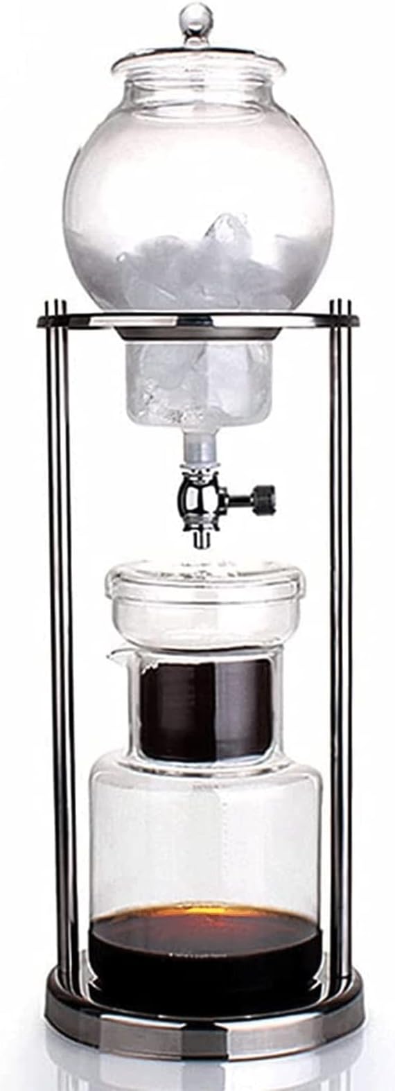 Beverage Equipment Fashion Siphon Coffee Maker Dripper Iced Coffee Brewer Maker with Stainless Steel Stand Multifunctional Coffee Maker Siphon Coffee Maker