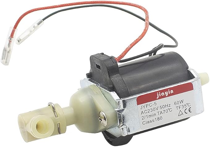 JYPC-5 AC 230V 50Hz 60W 20bar 150cc/min Electromagnetic Solenoid Water Pump for Steamer/Beverage machine/Coffee machine electric ironsetc