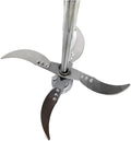 4 Blades Fruit Vegetable Cutter Blade With 50CM Rod Shaft Base Electric Drill Chopper For Farm Pig Feed Crusher Stirring Mixer