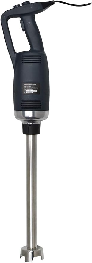 Li Bai 18 in Heavy Duty Immersion Blender Handheld Kitchen Hand Blenders for Kitchen Commercial Mixer Electric 750W Detachable Shaft Adjustable Variable Speed Emulsifier Blender Handheld