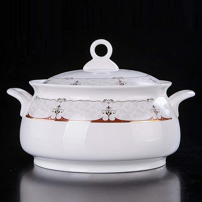 Ceramics Dinnerware Set 56 Pieces Luxury Bone China Dinner Sets/Porcelain Combination Set - Plates and Bowls Sets for Wedding Gifts
