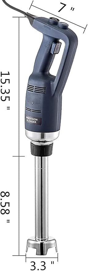 Handheld Coffee Frother and Egg Beater -Immersion Hand BlenderHandheld Stainless Steel Stick Blender Egg Whisk Smoothies Sauces and Puree500 Watt Powered