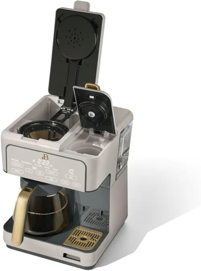 Multi-Brew Coffee Maker 12-cup carafe or a single-serve cup (Porcini Taupe)