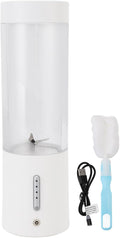 Portable Blender 6 USB Rechargeable Mini Blender 450ml Electric Cups Portable Smoothies Maker Mixer
