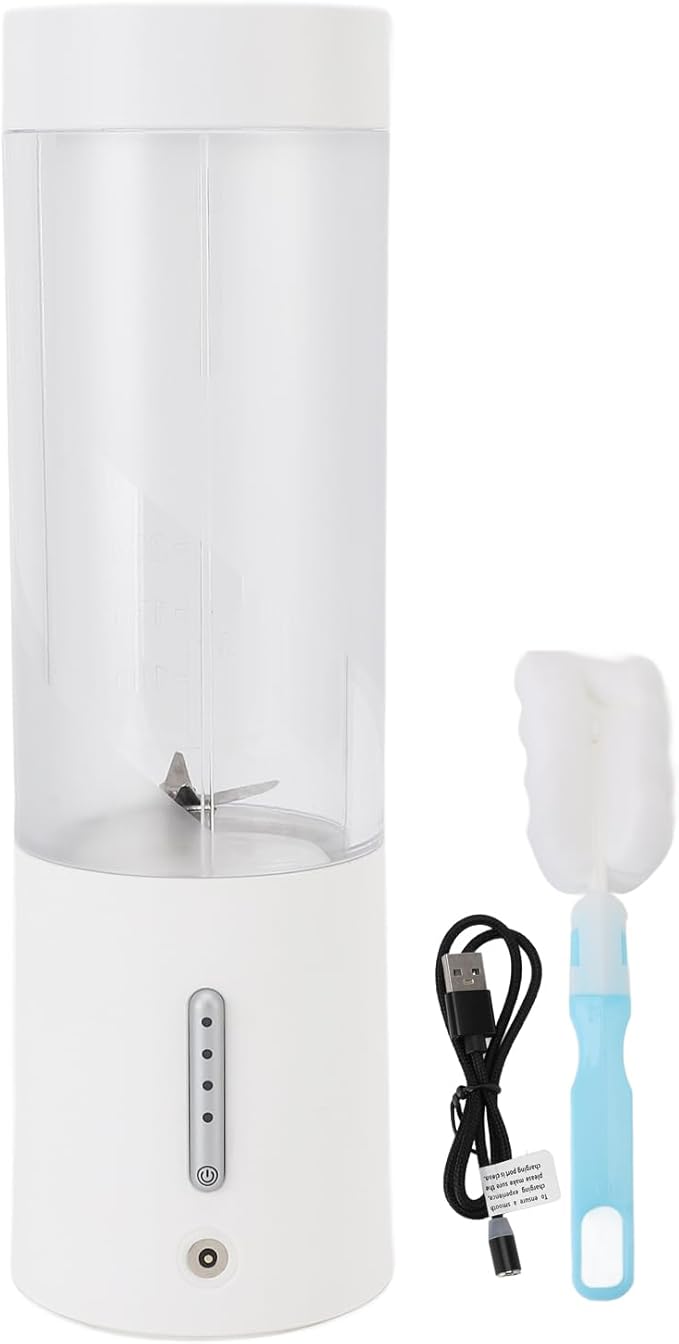 SUNGOOYUE Portable Blender with 20000 RPM 6 Blades USB Rechargeable Electric Blender Cup Suitable for Making Protein Shakes and Mixed Fruits to Take Away