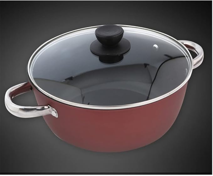 Cookware Set Soup Pot Set Frying Pan Milk Pot Cooking Pot Pan Induction Cooker Non-Stick Pan Set Casserole Wok (A Variety Pack)