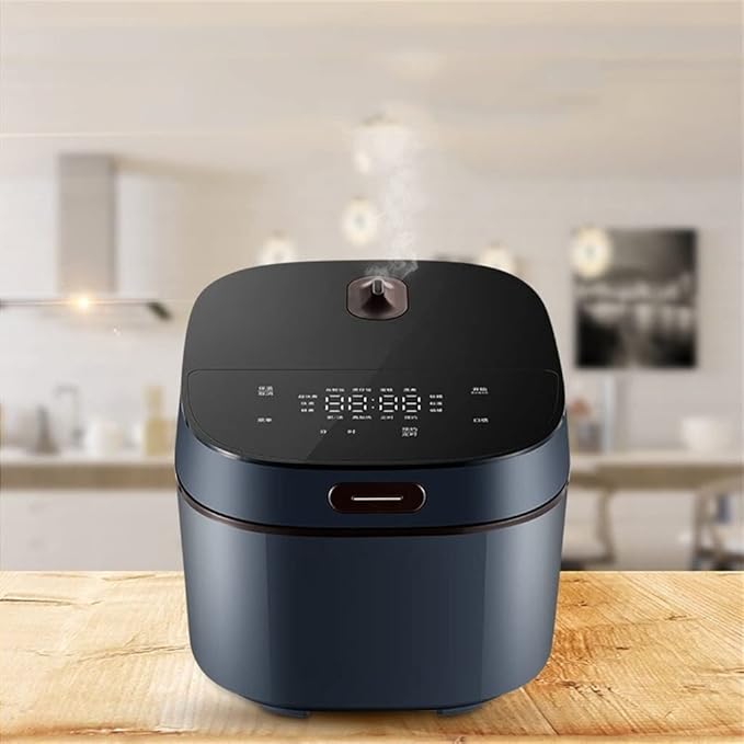 4L Smart Rice Cooker Multi-Mode Touchscreen Non-Stick Coated Inner Pot Household Rice Cooker for 3-8 People