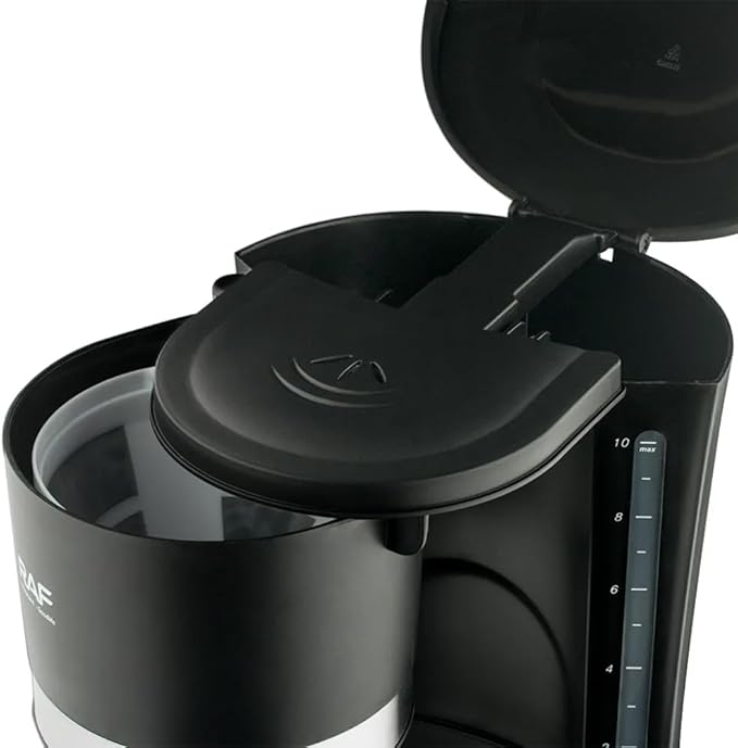Coffee Maker Machine with Easy On/Off Switch and Reusable Filter Pour Keep-Warm Non-Drip Carafe Auto Brew Vortex Technology Ideal for Home or Office