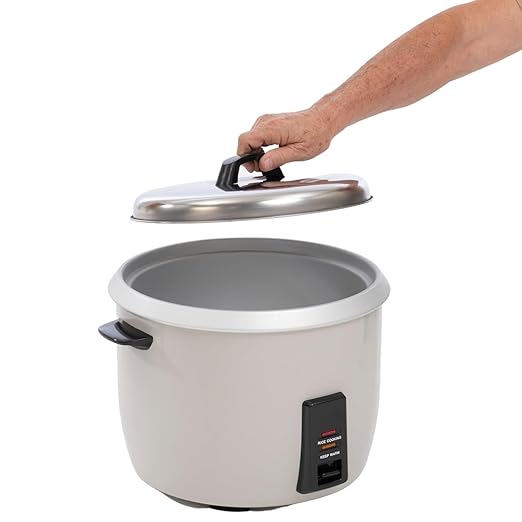 FSE RC-E50 Heavy-Duty Economy Rice Cooker 50-Cup Capacity Plastic Oversized Fork