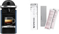 Nespresso Pixie Espresso Machine by De'Longhi Navy Blue Descaling Kit