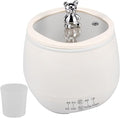 THEGA 1.8L Electric Rice Cooker 18 Minutes Fast Cooking Rice Cooker for 1-6 People with Keep Warm Function Automatic Cooking Non-Stick Inner Pot Measuring Cup for Home Cooking(White)