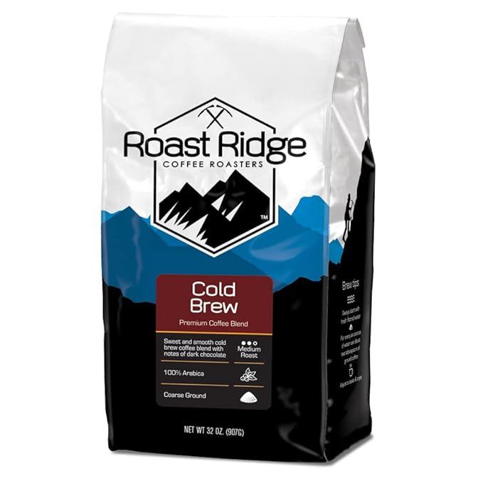 Roast Ridge Ground Cold Brew Coffee Blend Medium Roast 2 lb.