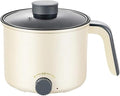 GRFIT 1.8L Household Electric Rice Cooker Pot Skillet Non-Stick Liner Multifunction Rice Cooker Food Steamer Hot Pot Boil Cup (Color : Beige)