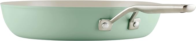 KitchenAid Hard Anodized Ceramic Nonstick Cookware/Pots and Pans Set 10 Piece - Pistachio