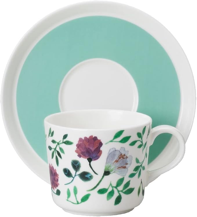 Narumi 96604-23207P Anna Emilia Dinnerware Set 9-Piece Set For 2 People Microwave Warming Dishwasher Safe