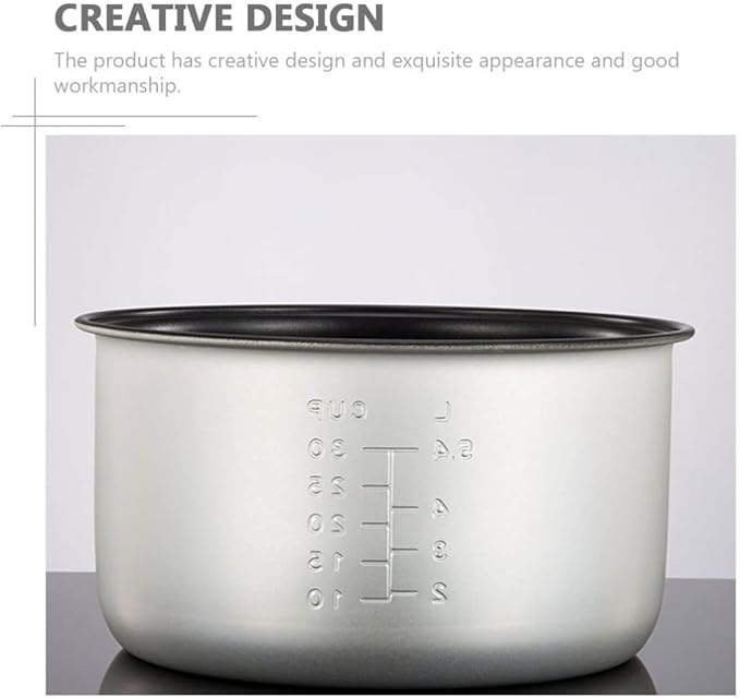 Cabilock Rice Cooker Liner Non Stick Inner Pot Rice Cooker inside Pot Electric Cooker Accessories for Home Kitchen Shop