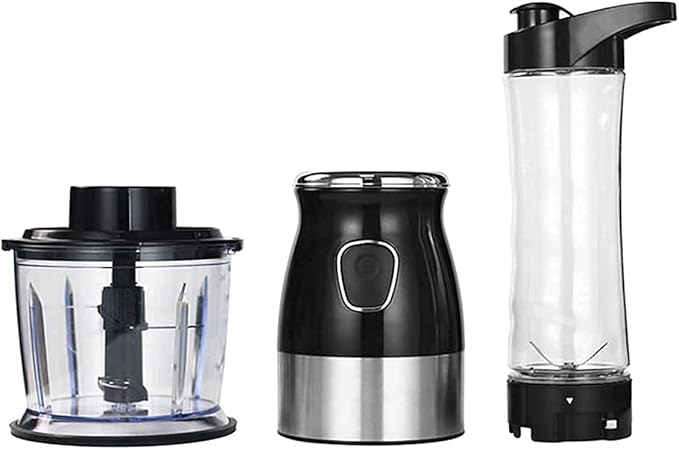 Juicer MachinesBPA-Free 500W Portable Personal Blender Blender Food Processor with Chopper Bowl 600Ml Juicer