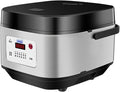 Rice Cookers Household Intelligent Rice Cooker Multifunctional Can Be Booked Steaming Rice Cooker 5L Non-Stick Square Rice Cooker Rice Maker(3L)