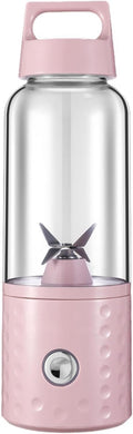 Portable Juicer Blender Electric Juicer Handheld Fruit Juicer Personal Fruit Mixer Mini Blender Cup Citrus Juicer Pink(Pink)