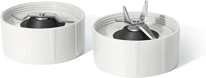 Personal Blender 12-Piece Set 240W Motor Emulsifying Stainless Steel Blade System 16oz Travel Cup with Straw BPA-Free Dishwasher Safe Jars
