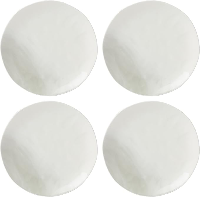 Lenox Oyster Bay 4Pc Dinner Plates 6.50 White