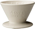 KINTO 27631 SCS Brewer 4 cups Porcelain White Coffee Dishwasher Safe