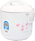 TRC-04 Cool Touch 5-Cup Rice Cooker and Warmer with Steam Basket White