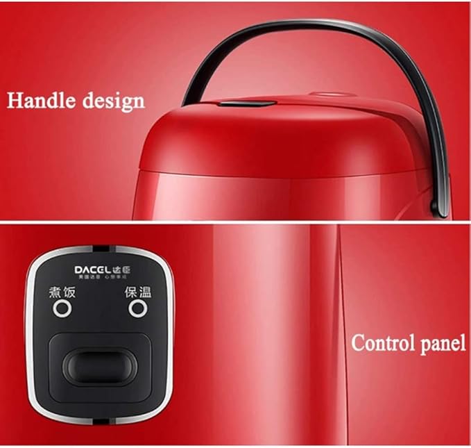 Rice Cookers Mini Household Smart Rice Cooker With Aluminumalloy Non-Stick Liner For 1 People (1.2L)