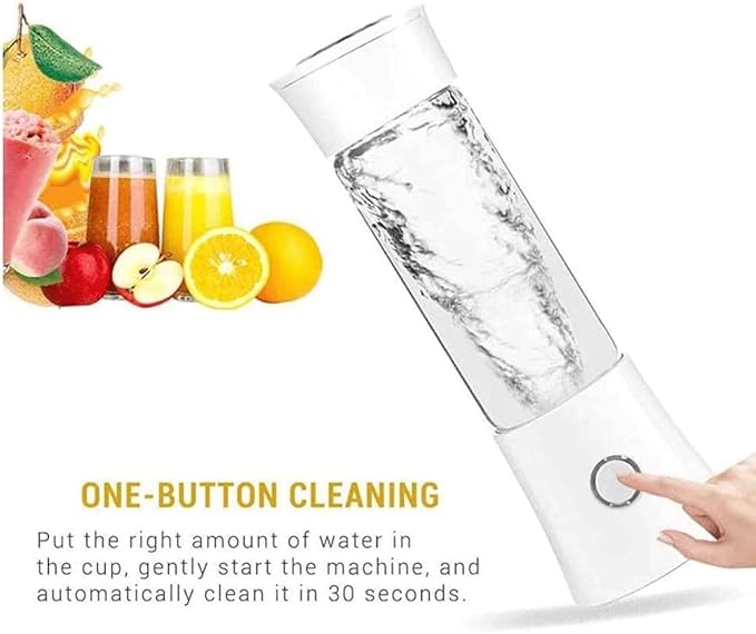 Appliances Fruit Juicer Electric USB Rechargeable Portable Blender Machine Sports Bottle Juicing Cup (Color : White)