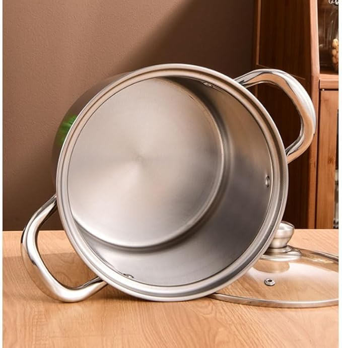Thickened Soup Pot 6-piece Set Hotel Restaurant Raised Kitchen Household Cookware