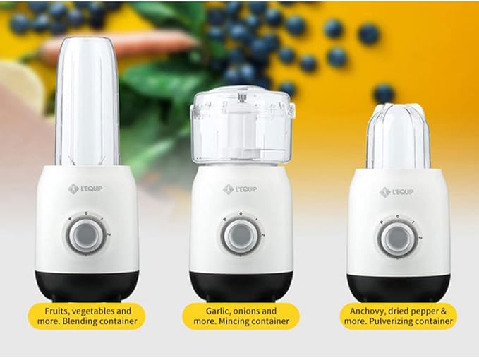 [LEQUIP] 3 in 1 Blender LB-M2201P Home Blender Mixer Grinder 20000RPM 220V
