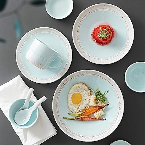 Ceramics Dinner Set Kitchen And Dining Service Luxurious Dinnerware Full Service Set Plates Dishes Bowls Gift Idea For Any Occasion Creativity Villa Table Decor