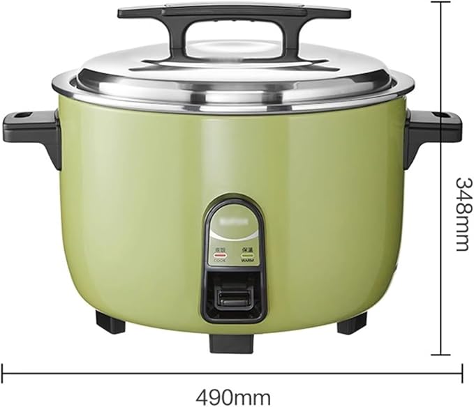 Rice Cookers Commercial Rice Cooker 13L Large Capacity Non-Stick Coated Old Style Large Rice Cooker Smart Multifunction Rice Maker