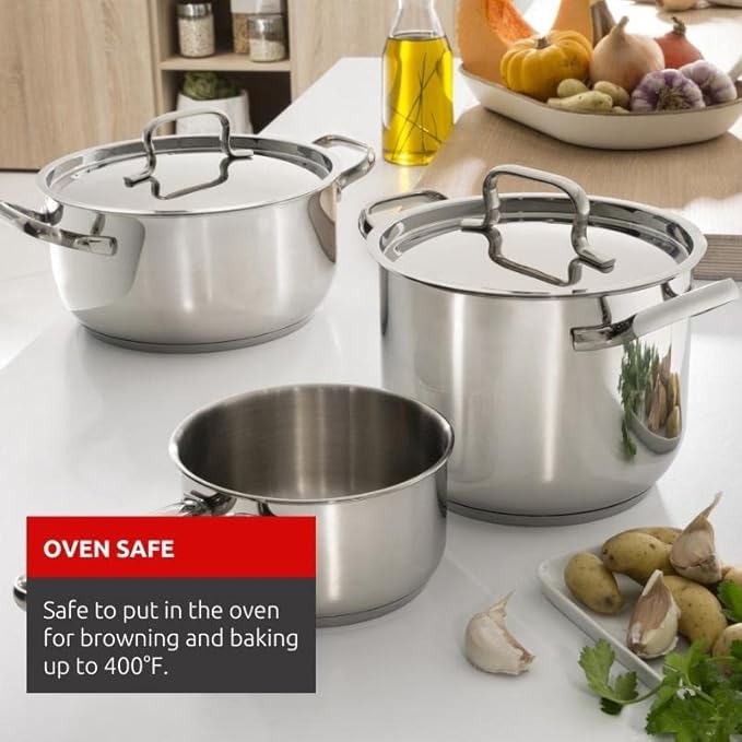 Lagostina Sfiziosa Extravagant Battery Stainless Steel Set of 24
