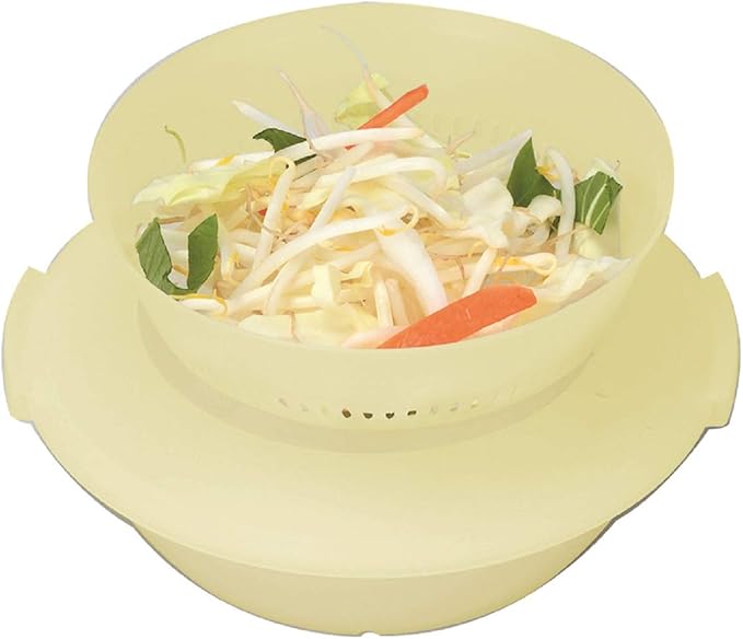 パール金属(PEARL METAL) CC-1145 Microwave Cooker milky yellow