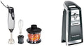 Hamilton Beach 4-in-1 Electric Immersion Hand Blender with Handheld Blending Stick Whisk + 3-Cup Food &amp (76606ZA) Smooth Touch Electric Automatic Can Opener with Easy Push Down Lever