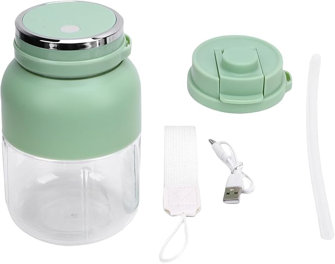 Portable Blender Cordless Rechargeable 800ml Juicer Cup for Shakes Smoothies with 5000mAh Battery 8000RPM Motor Easy Clean